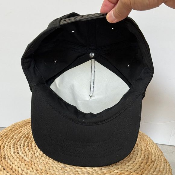Vintage SnapBack Hat 60 Forever Black - Picture 5 of 5